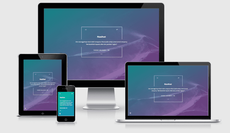 nasihat web pra lihat